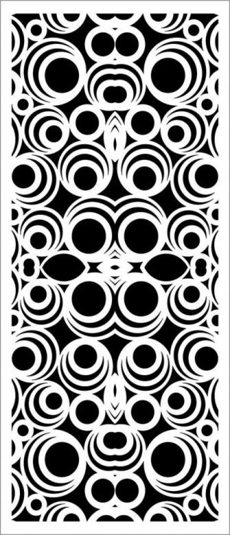 Decorative-spiral-baffle-pattern