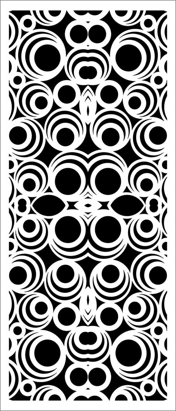 Decorative-spiral-baffle-pattern