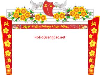 Mẫu cổng chào – trang trí đường phố 13