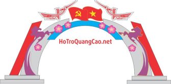 Mẫu cổng chào – trang trí đường phố 09