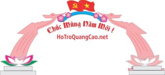 Mẫu cổng chào – trang trí đường phố 1