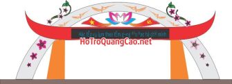 Mẫu cổng chào – trang trí đường phố 05