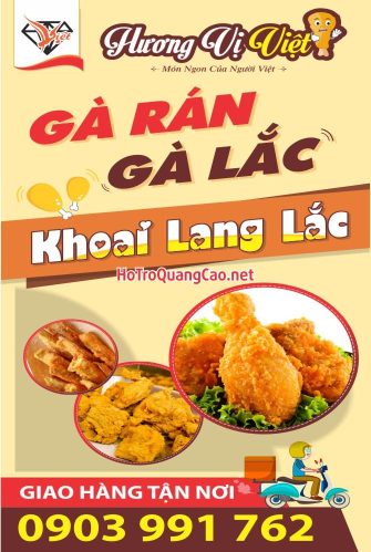 Ăn vặt gà rán, gà lắc, khoai tây lắc 0014