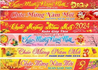 Băng rôn chúc mừng năm mới Tết 0002