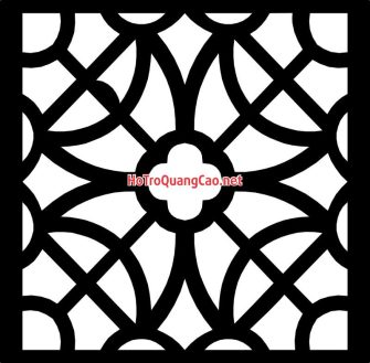 Họa tiết trang trí, hoa văn CNC 126