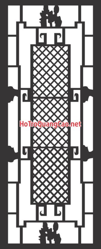 Họa tiết trang trí, hoa văn CNC 129