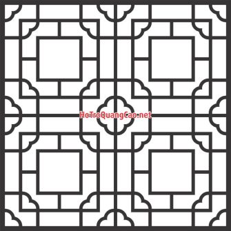 Họa tiết trang trí, hoa văn CNC 36