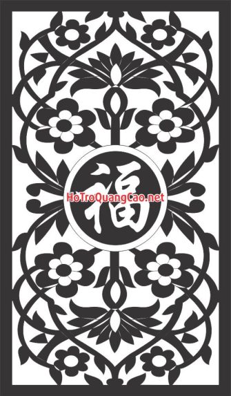 Họa tiết trang trí, hoa văn CNC 38