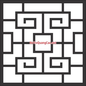 Họa tiết trang trí, hoa văn CNC 74