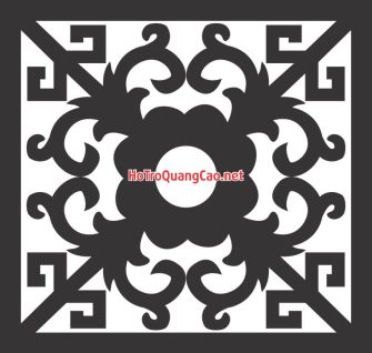 Họa tiết trang trí, hoa văn CNC 78