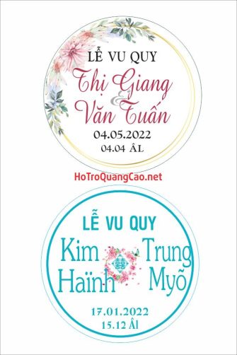 Khánh cưới, bảng tên, hoa cưới 0019