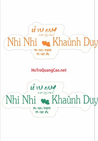 Khánh cưới, bảng tên, hoa cưới 0023