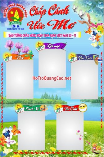 Báo tường ngày nhà giáo Việt Nam 20-11 0006