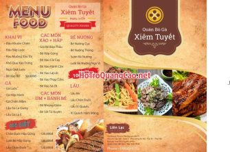 Menu, thực đơn 0009