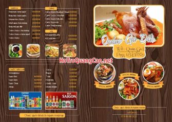 Menu, thực đơn 0021