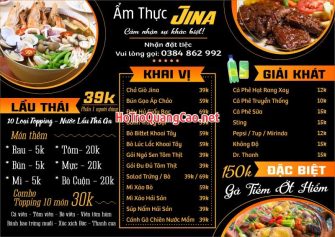 Menu, thực đơn 0038