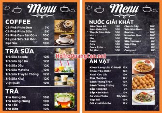 Menu, thực đơn 0062