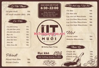 Menu, thực đơn 0063