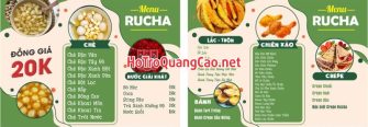 Menu, thực đơn 0067