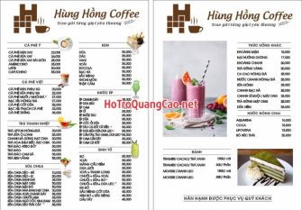 Menu, thực đơn 0083