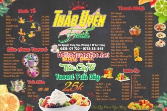 Menu, thực đơn 0086