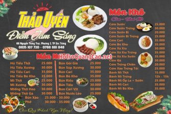 Menu, thực đơn 0087