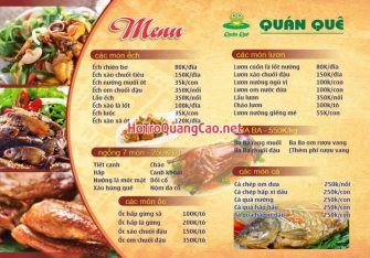 Menu, thực đơn 0101