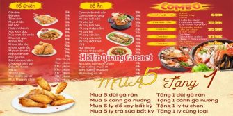 Menu, thực đơn 0109