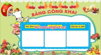 Nội quy nhà bếp mầm non 0005