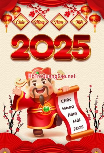 Phông nền chúc mừng năm mới Tết 2025 0016