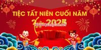 Phông nền chúc mừng năm mới, tiệc tất niên, Tết 2025 0044