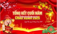 Phông nền chúc mừng năm mới, tiệc tất niên, Tết 2025 0110