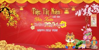 Phông nền chúc mừng năm mới, tiệc tất niên 0051