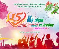 Phông nền họp lớp, hội khóa, tri ân thầy cô 0022