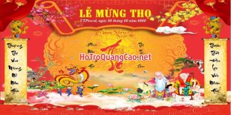 Phông nền lễ mừng thọ 0001