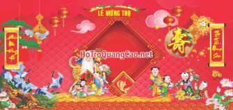 Phông nền lễ mừng thọ 0045