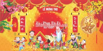 Phông nền lễ mừng thọ 0047