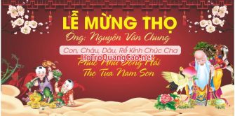 Phông nền lễ mừng thọ 0050