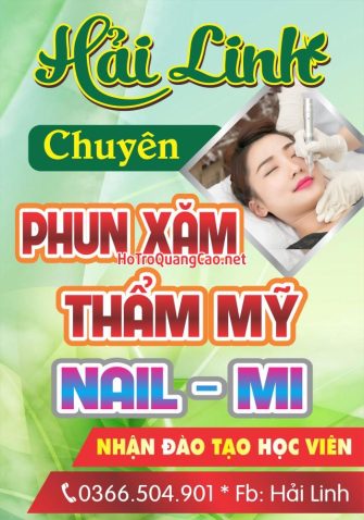 Spa, thẩm mỹ, nail, làm móng, phun xăm 0006