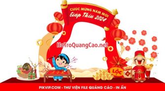 Tiểu cảnh, phông nền, backdrop chụp ảnh tết, chúc mừng năm mới 0002