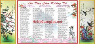 Tranh lời dạy của Đức Khổng Tử 0015