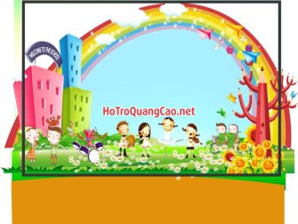 Tranh tường, trang trí mầm non 0004