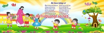 Tranh tường, trang trí mầm non 0012