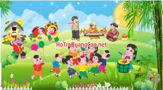 Tranh tường, trang trí mầm non 0014