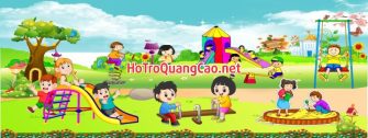 Tranh tường, trang trí mầm non 0027