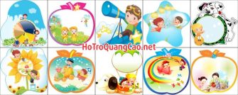 Tranh tường, trang trí mầm non 0043