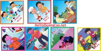 Tranh tường, trang trí mầm non 0055