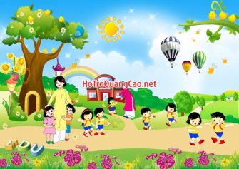 Tranh tường, trang trí mầm non 0066