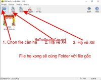 Phần mềm hạ phiên bản (version) file CorelDRAW