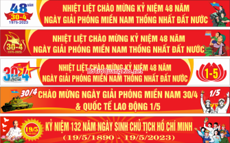Banner Kỷ Niệm Ngày Giải Phóng Miền Nam